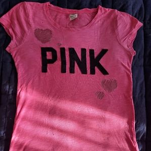 PINK Victoria Secret Pink T-shirt.